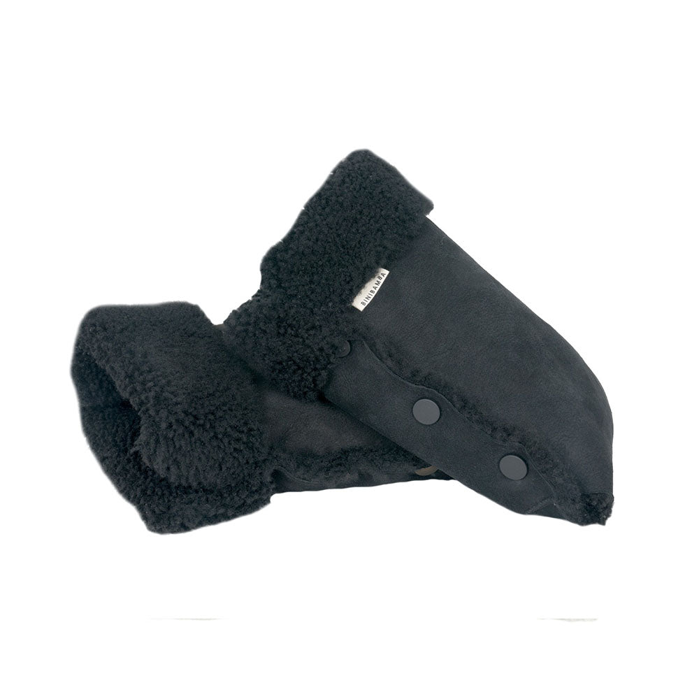 Binibamba Buggy mittens - 100% Merino Sheepskin Accessoires Elephant