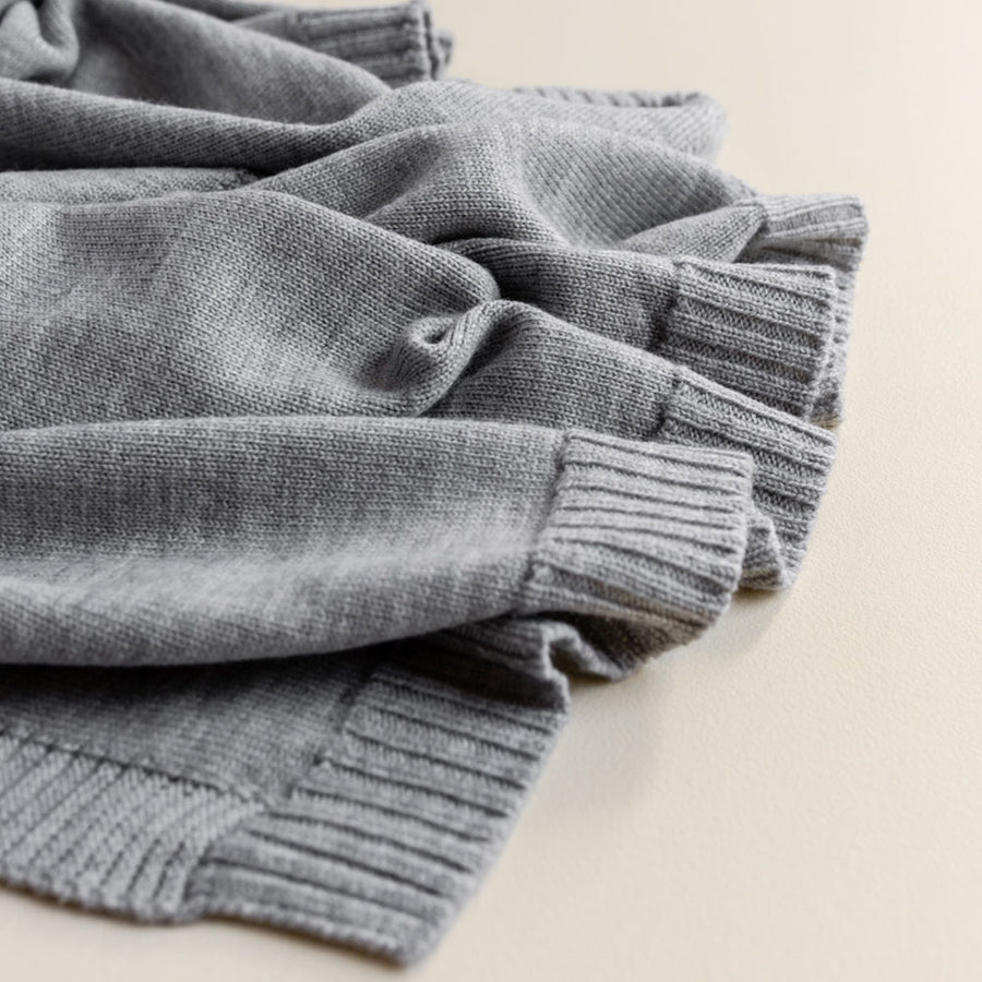 Didi blanket - 100% Merino wool - Thin knit