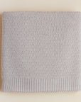 Hvid Dora deken - 100% Merino wol - Dik gebreid