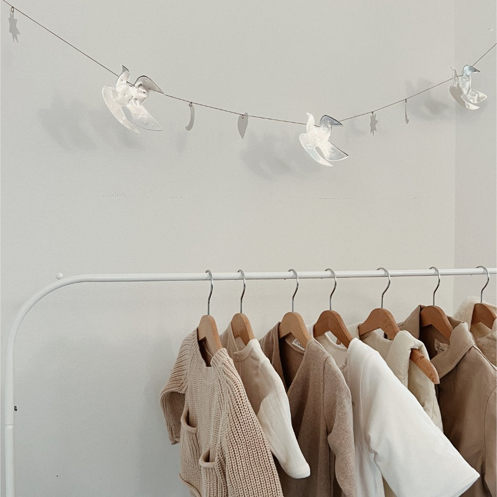 Mini Mei Mini Mei x Zoen voor Gust - Bird & moon garland - Handmade Decoration Default Title