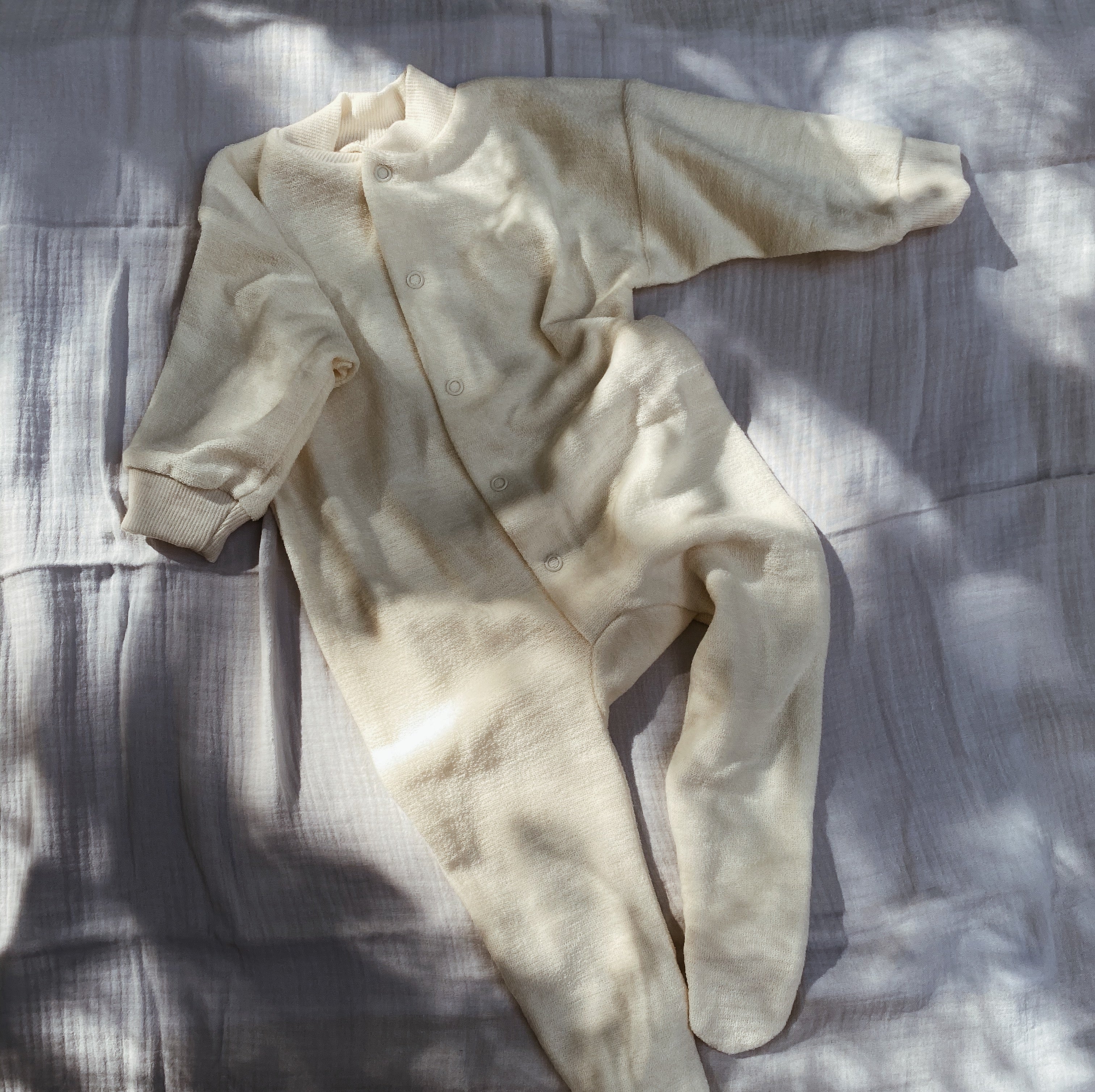 Cosilana Sleep Suit with Feet - 100% Fine wool Rompers and suits 56