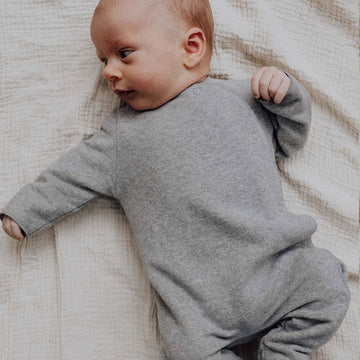 Newborn suit with feet - Organic cotton