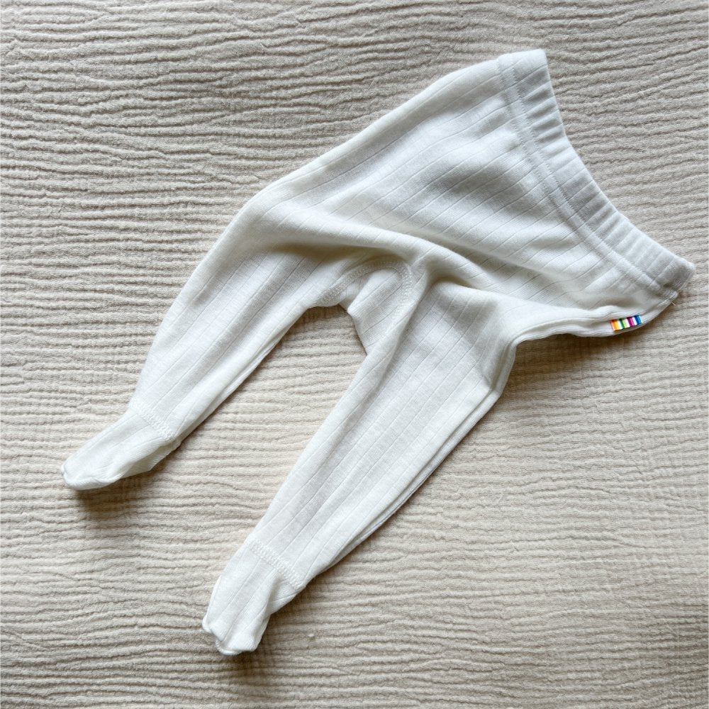 Joha Footed pants - 100% Wool Rompers Natural / 50