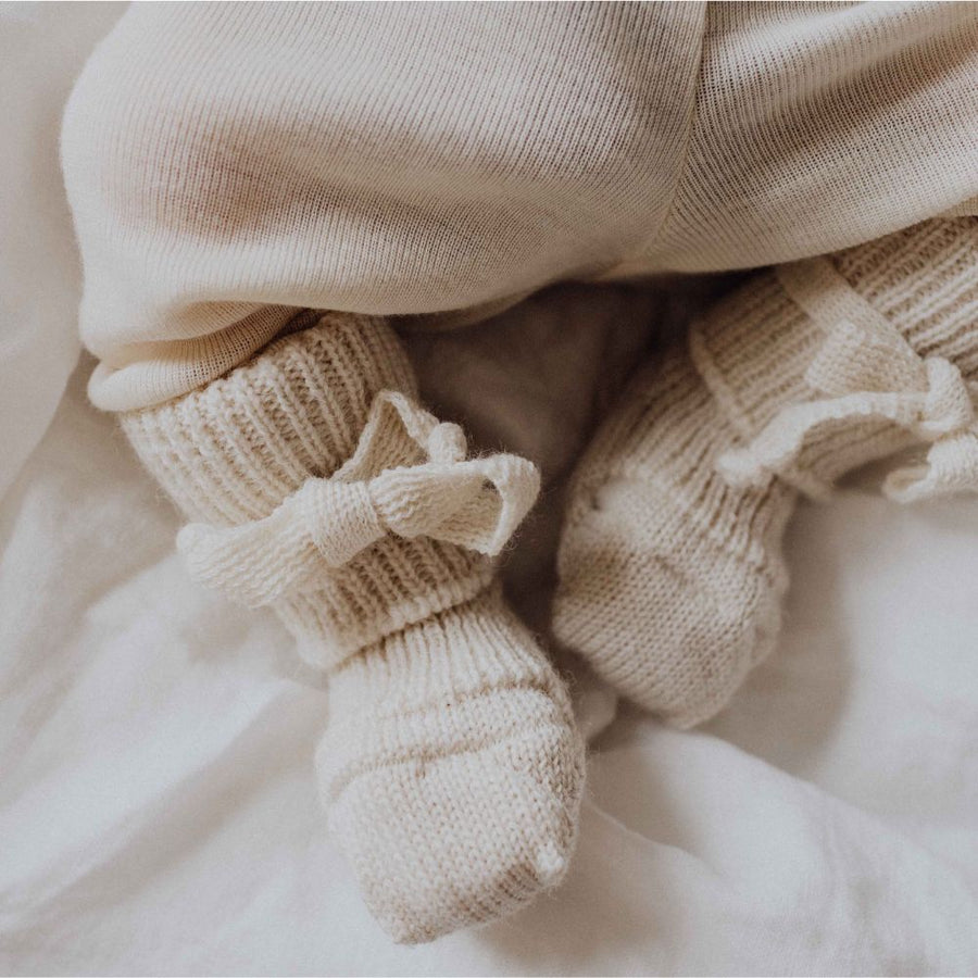 Newborn socks - 100% Organic Wool