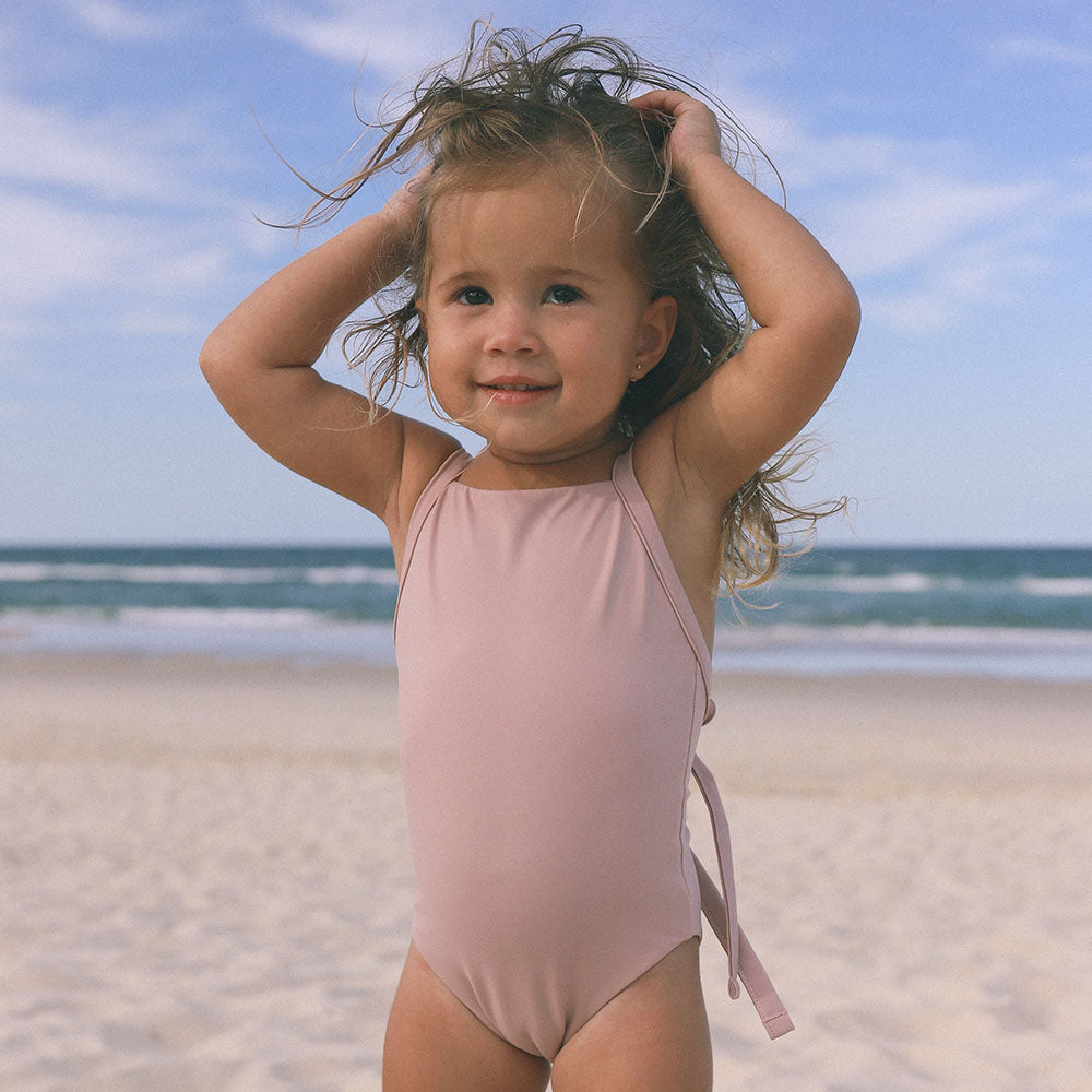 Ina Swimsuit - UPF 50+ protection - Sustainable Swimwear Sand / 1y
