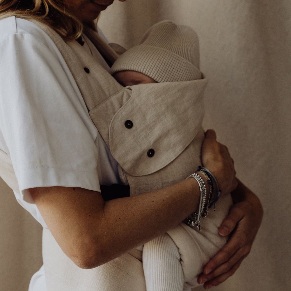 Hvid Hvid - Newborn beanie - 100% Merino wool Baby en peuter Sesame