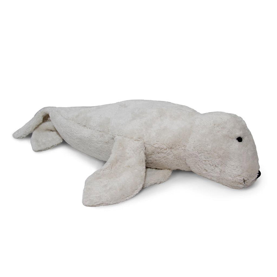 Cuddly animal Seal - warming pillow - white - Senger - Seal - Zoenvoorgust.com