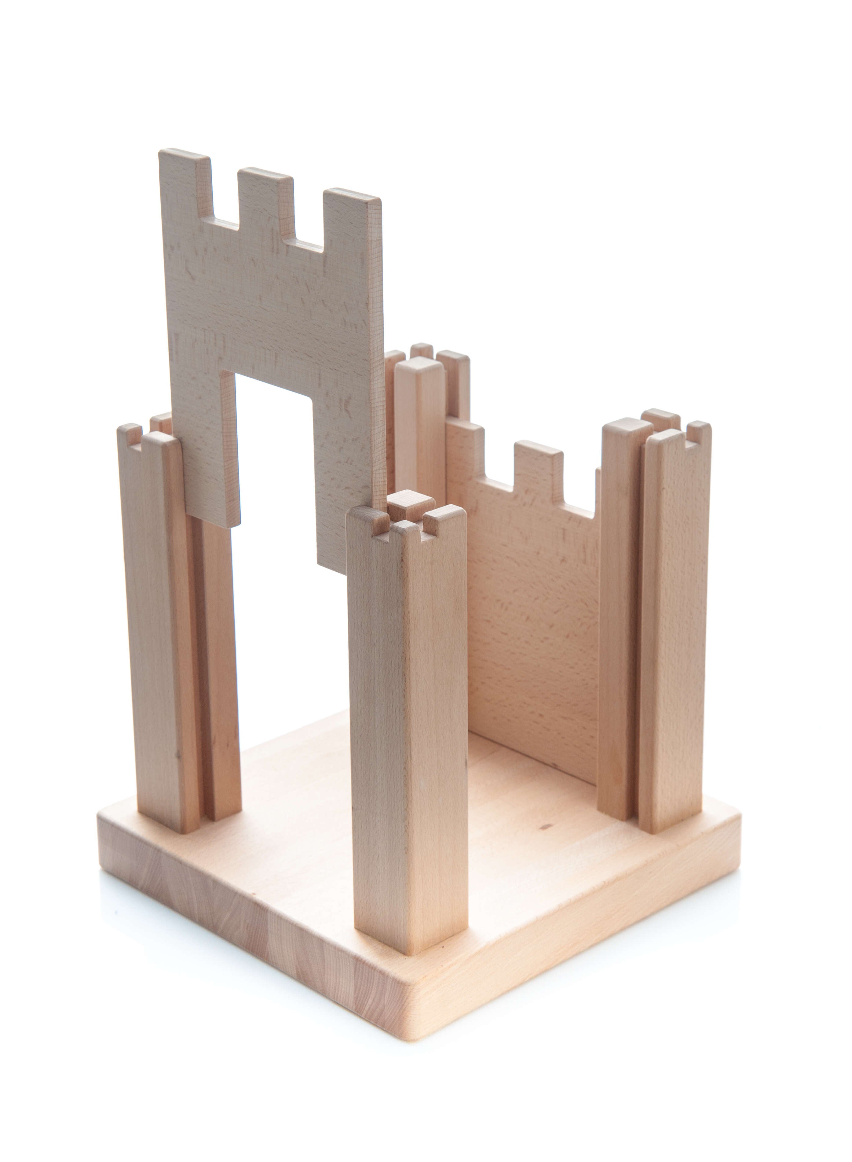 Speelkruk - Beukenhout - 8 Schuifdelen