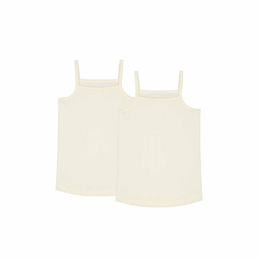 Strap top - Organic cotton - 2-pack