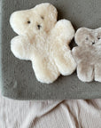 Flat-Out Schafsfell Teddybär - Handgefertigt - Mehr Farben & Größen
