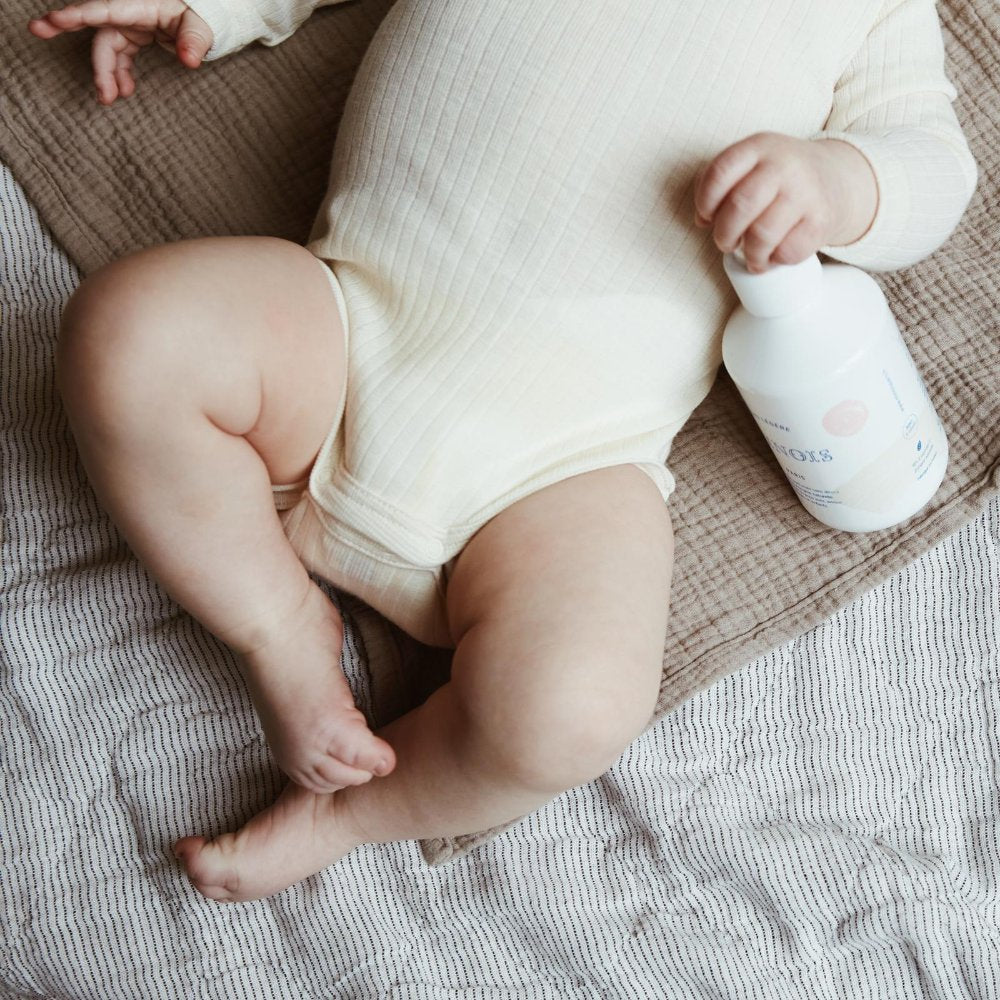 Cosilana Body - Long sleeve - Wool, Silk & Cotton Rompers Natural / 50-56