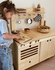 Wooden Mini Kitchen - Handcrafted