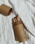 Tothemoon ☾ - Mini houten potloden - Set van 12 - Met kartonnen doosje