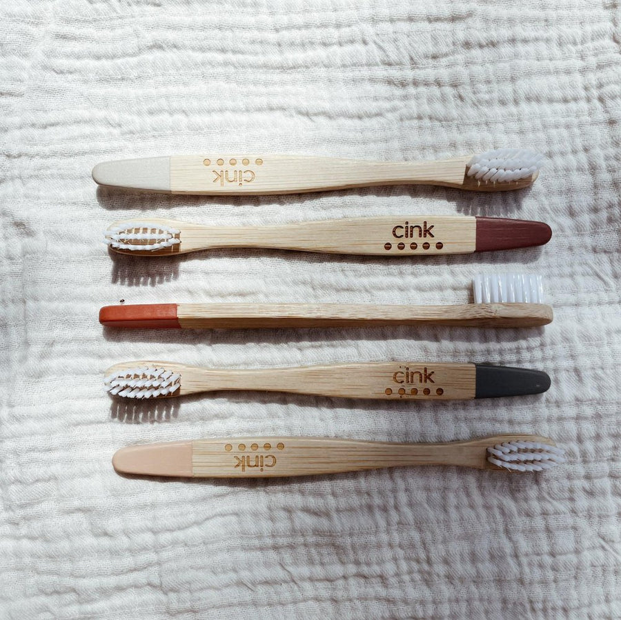 Tandenborstel set van 5 - Bamboe