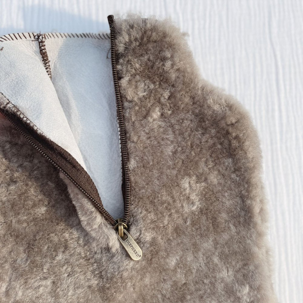 Shepherd of Sweden Hot Water Bottle Cover - Sheepskin Baby care Creme