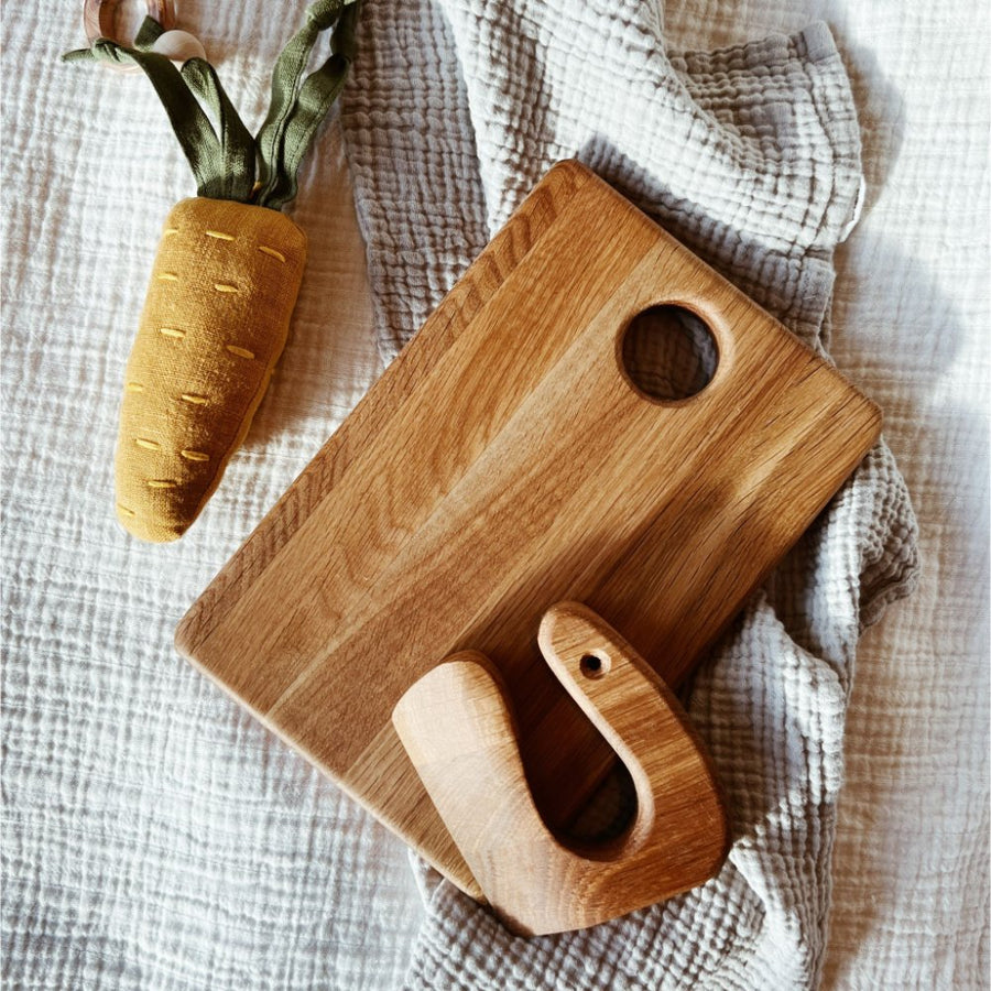 Kids Knife - Wood - With or Without Cutting Board