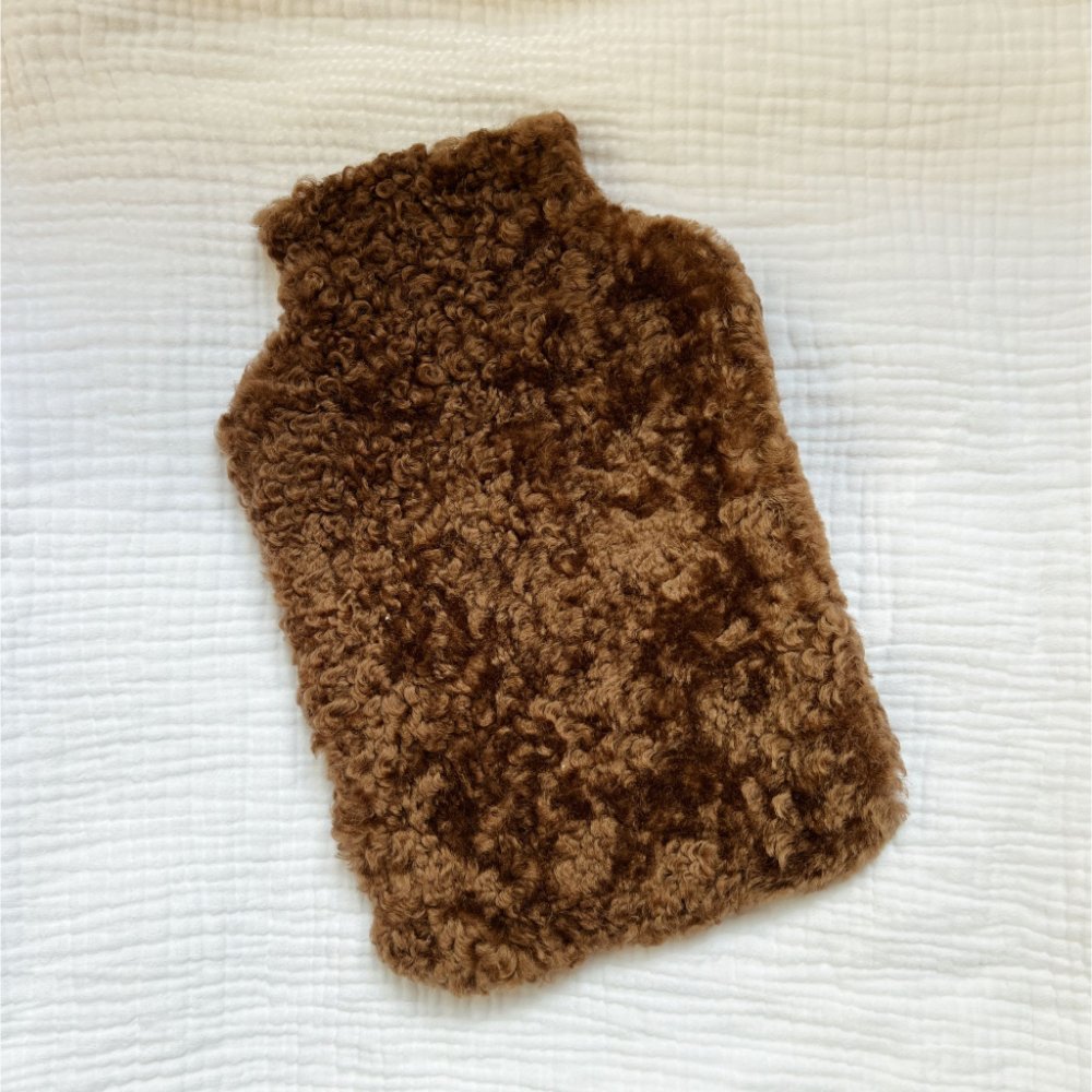 Shepherd of Sweden Hot Water Bottle Cover - Sheepskin Baby care Rusty