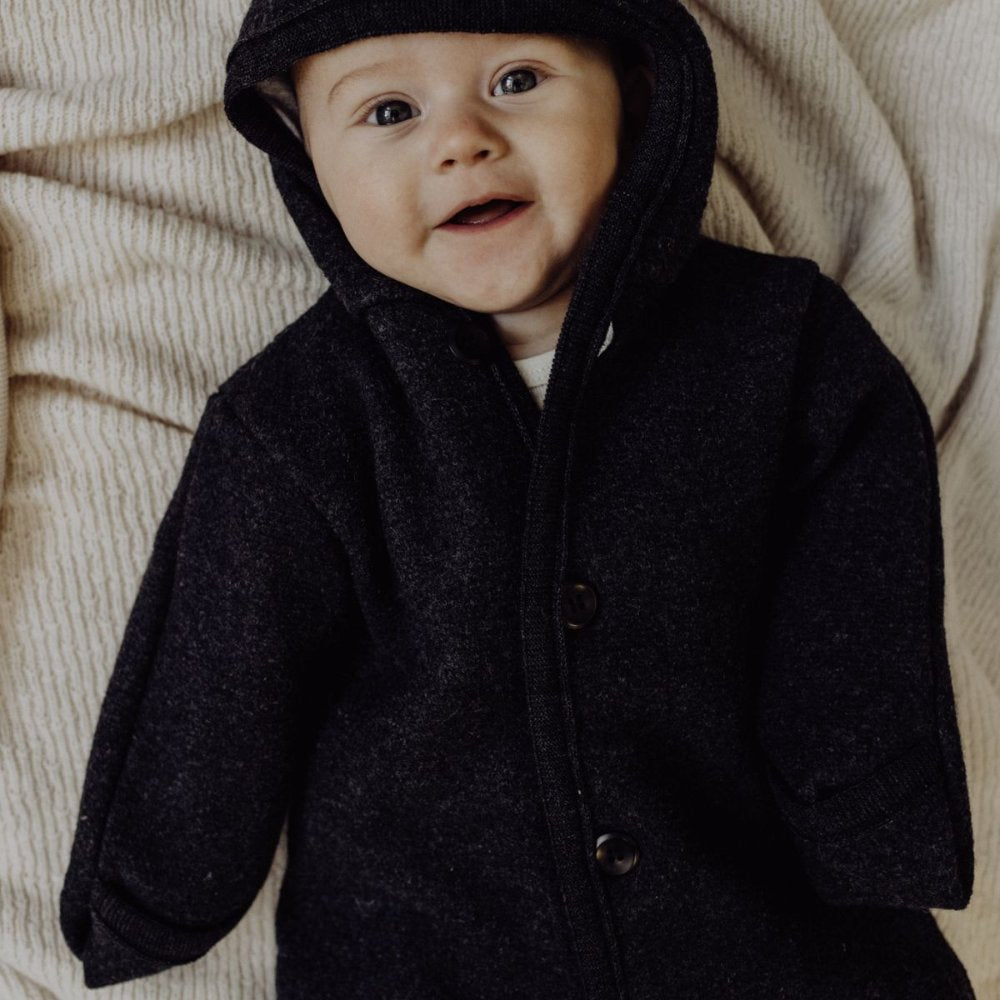 Disana Winter overall - Boiled wool Anthracite / 50/56