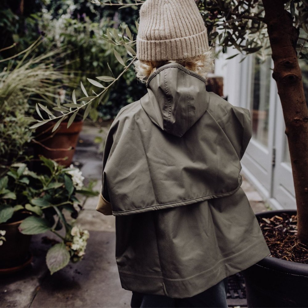 Fairechild Raincoat - 100% Recycled Rain Coats 1-2Y / Falce Indigo