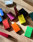 Crayon Blocks - Mixed With Beeswax - Set of 12