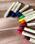Crayons - Mixed with beeswax - Set of 12