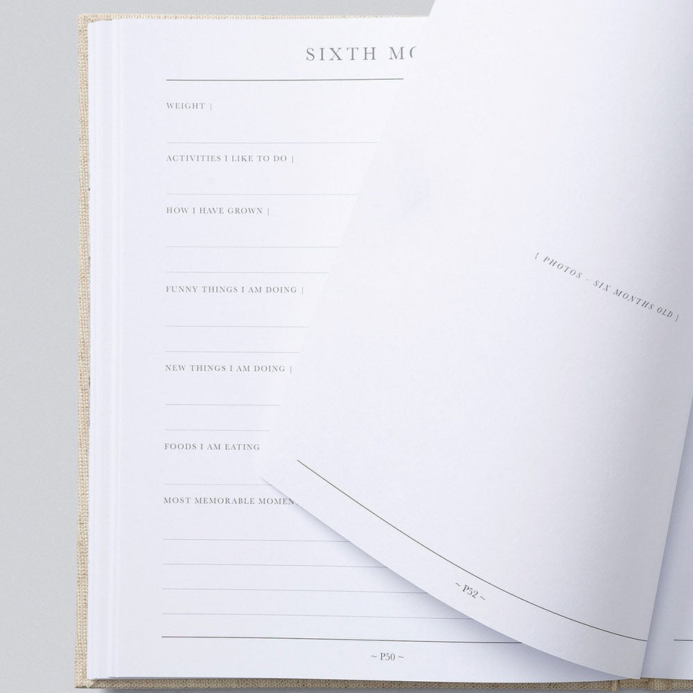 Write to me Baby journal - The first year - With box Books Default Title