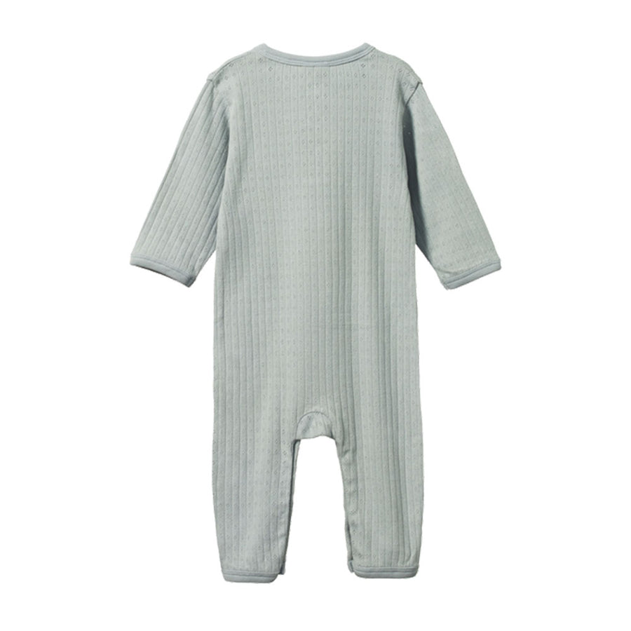 Nature Baby - Pyjama Suit - Long Sleeve - Pointelle - Organic cotton ...