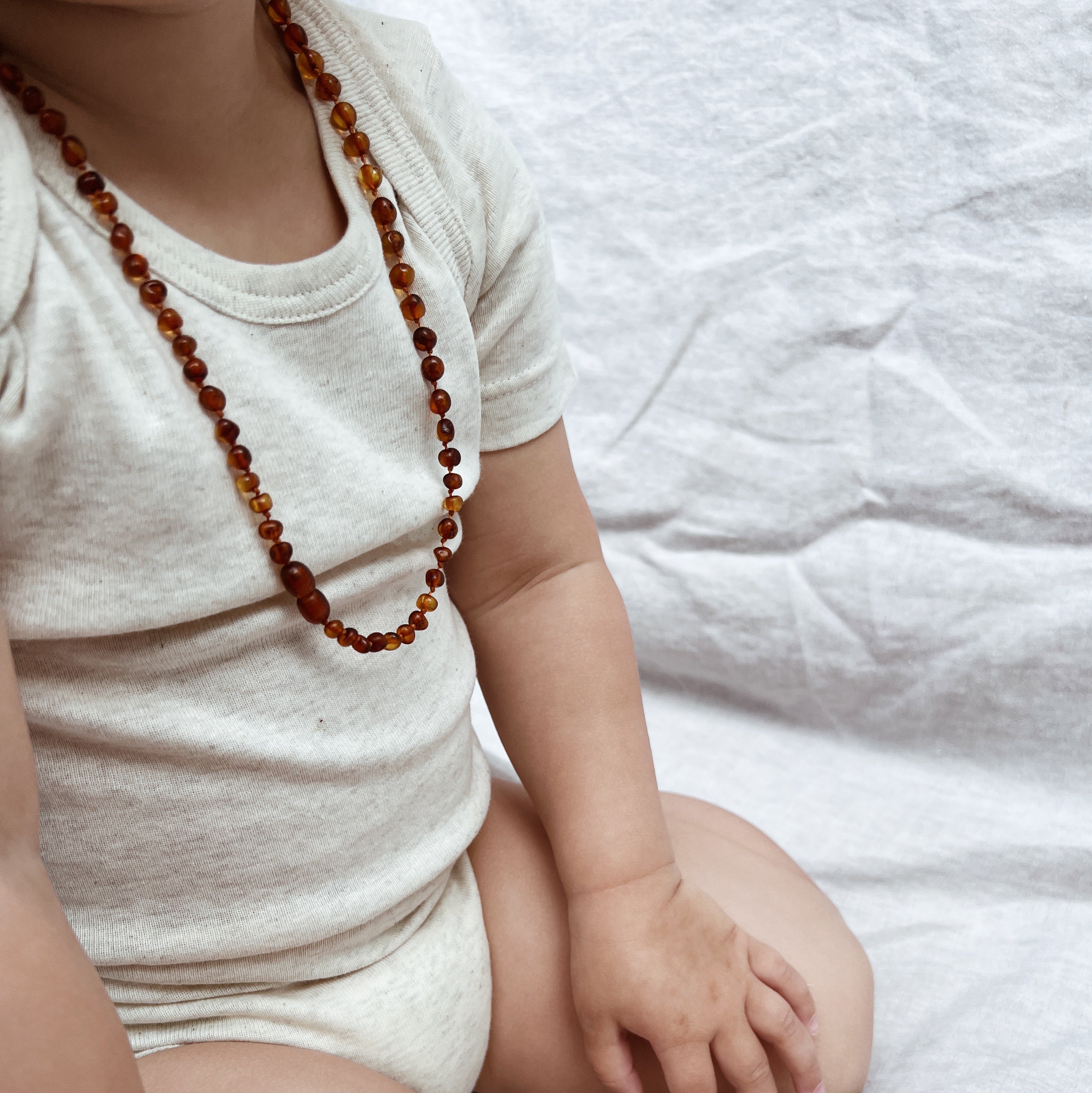 Living Crafts Short sleeve body - Organic cotton Romper Grey melange / 50/56