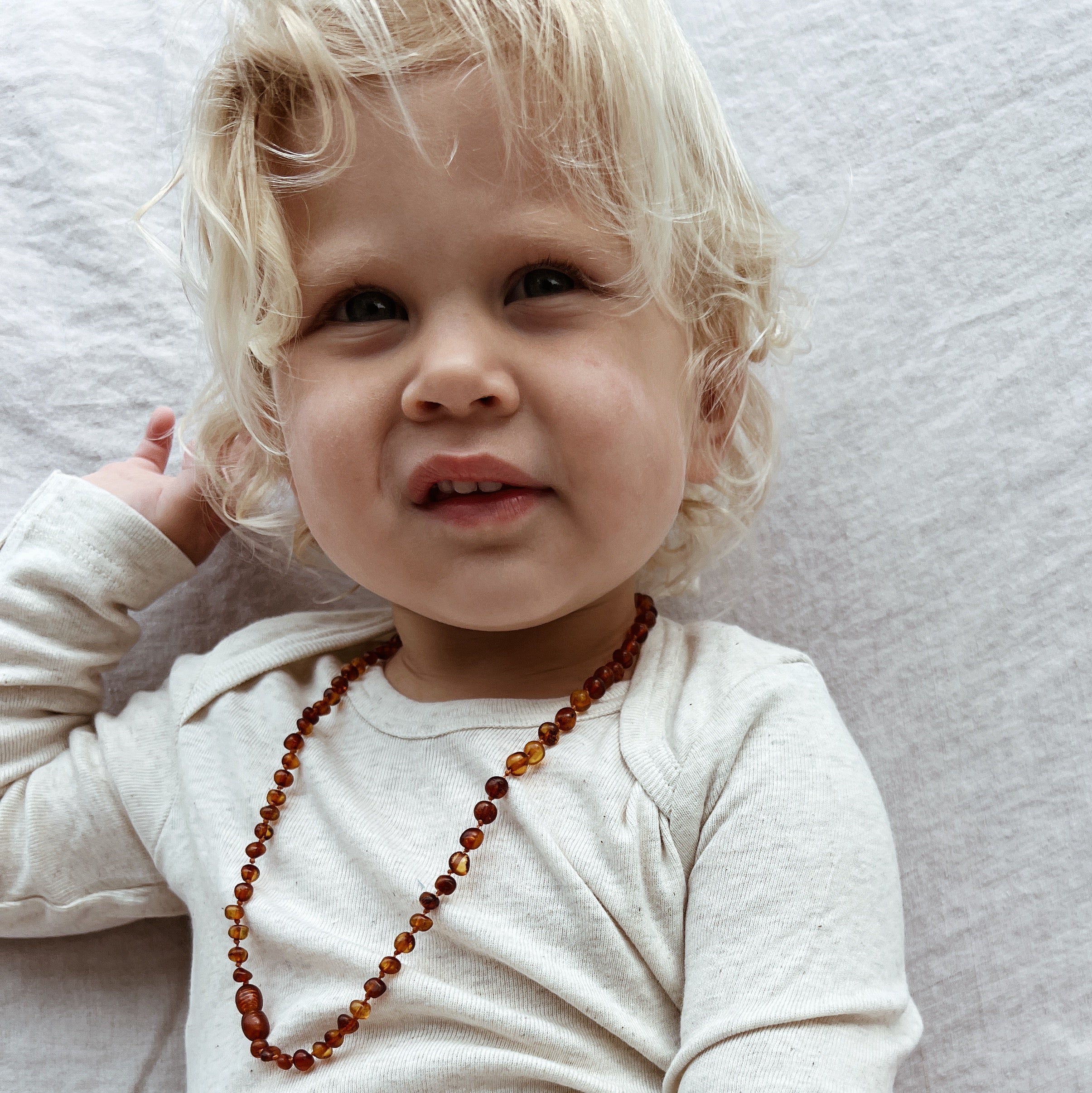 Living Crafts Long sleeve body - Organic cotton Romper Grey melange / 50/56