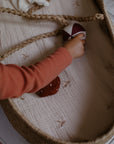 Gentil Coquelicot - Baby blanket - Embroidery - Clovers - Zoenvoorgust.com