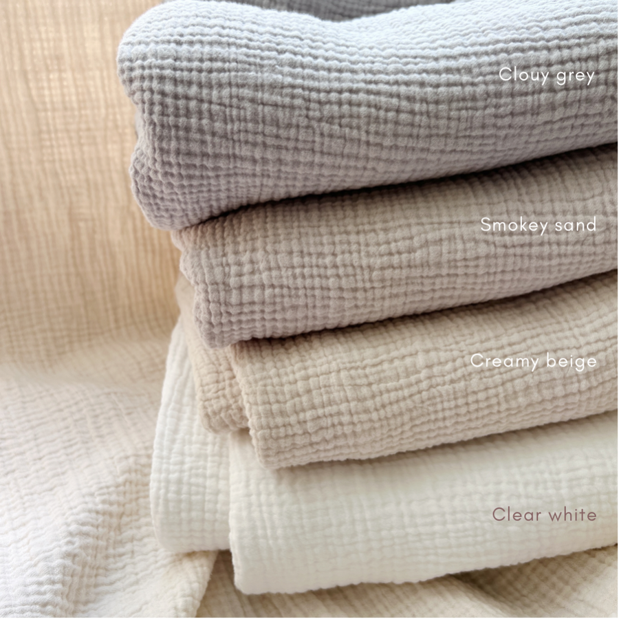 Muslin junior bedding - Duvet cover & pillowcase - 100% Cotton