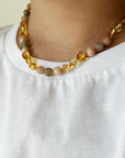 Amber necklace - Kids - 38 cm