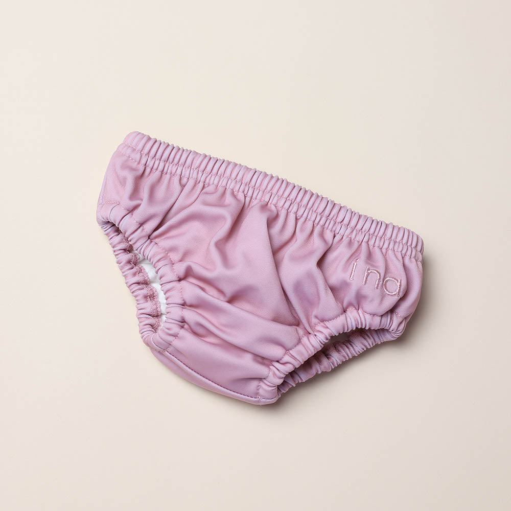 Ina Reusable Swim Nappy - Sustainable Swimwear Rose / X- Small / 4kg - 6kg