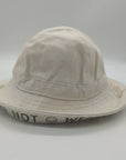 Bucket hat - Organic canvas cotton - String closure